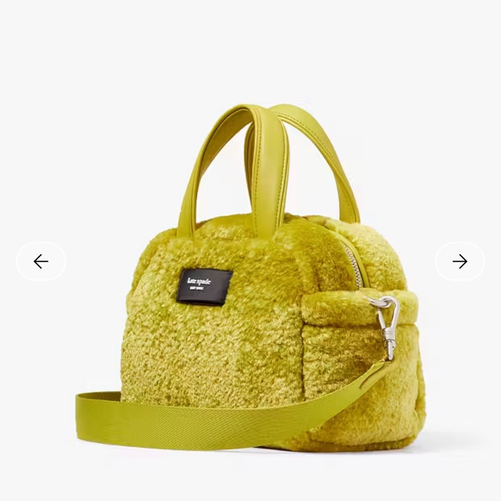 Kate Spade Apres Chic Faux Shearling Satchel